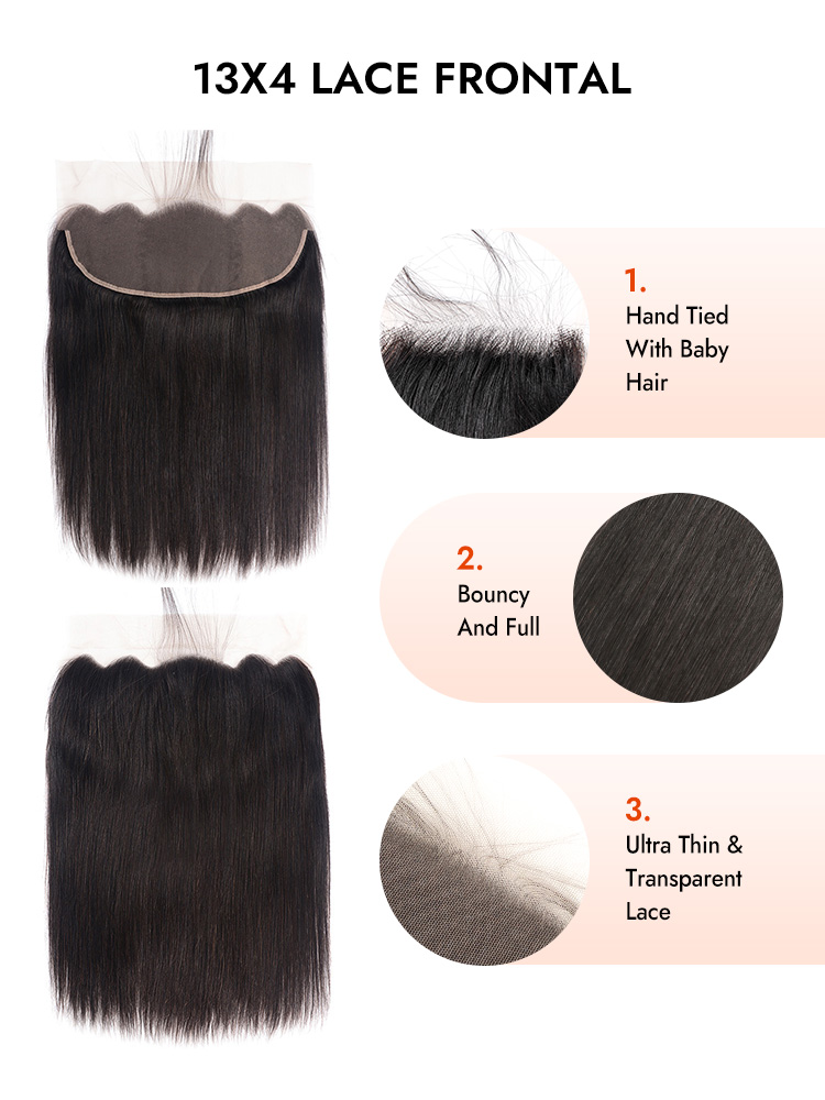 Straight Hair 13x4 HD Lace Frontal