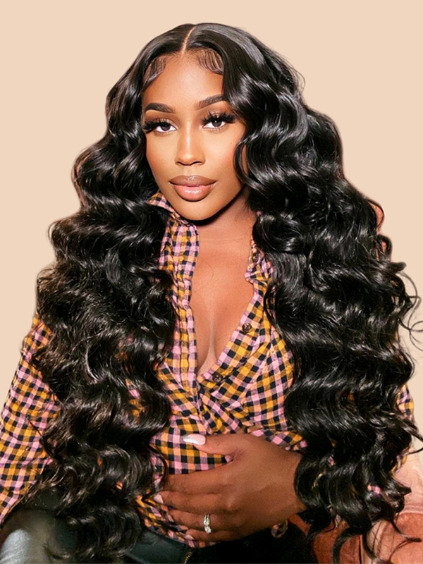 loose wave lace front wigs