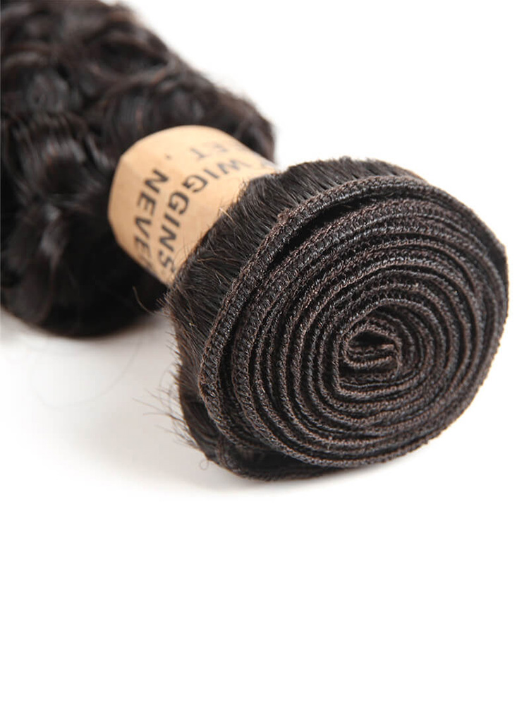 Double-Weft Brazilian Curly Bundles