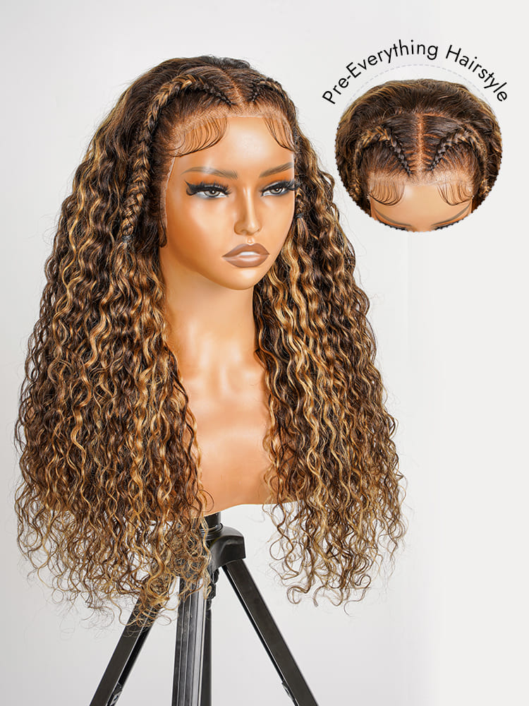 Glueless Piano Highlight Wig