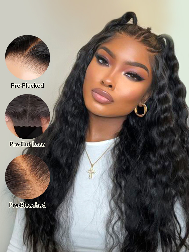 Pre-Styled Crimp Wig