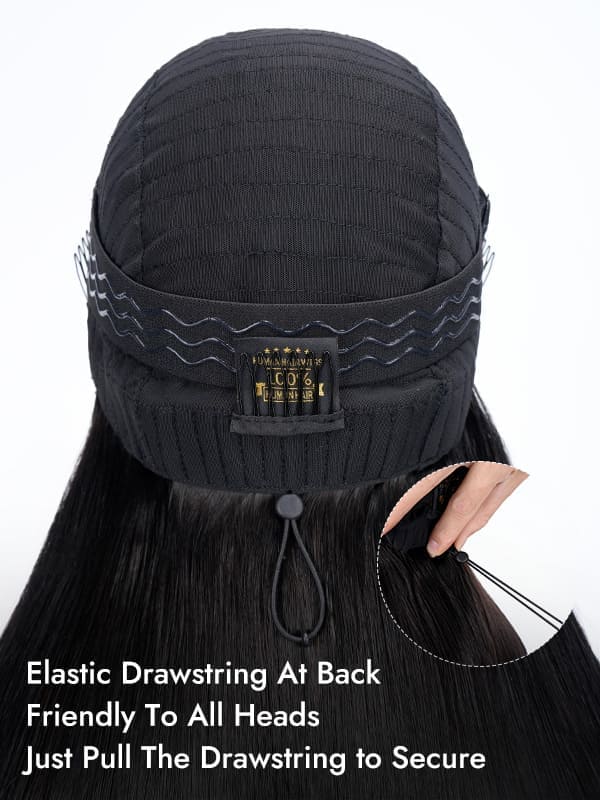 Beginner Friendly Drawstring Wig