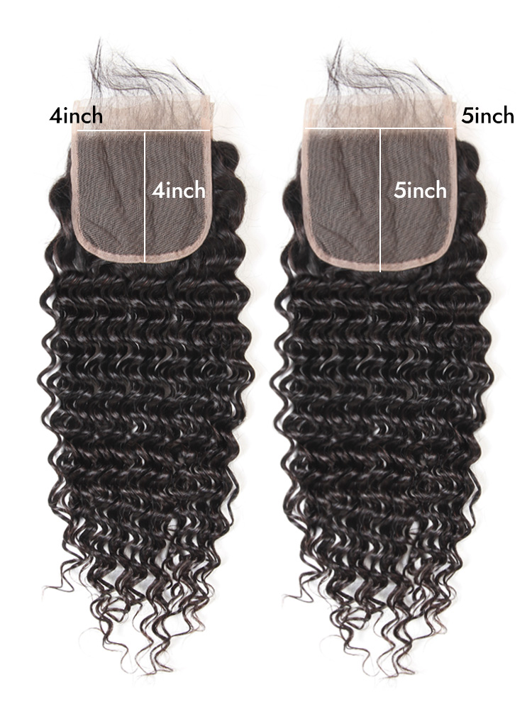 5x5 Lace Closure Human Hair