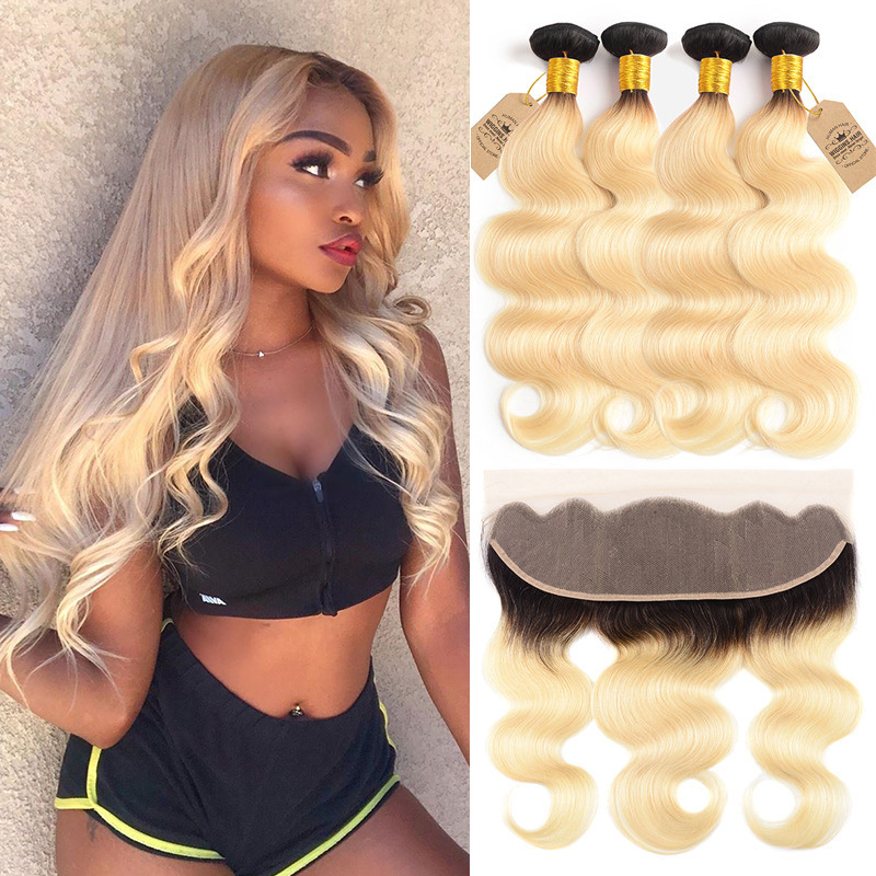 4 Bundles With Lace Frontal