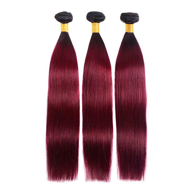 1B/99J Color Straight Hair