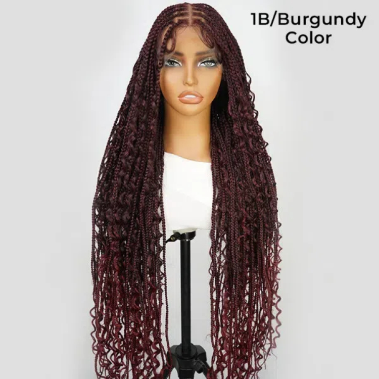 1BBurgundy Color synthetic