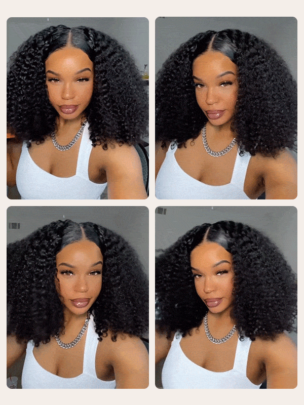 bouncy full curly wig