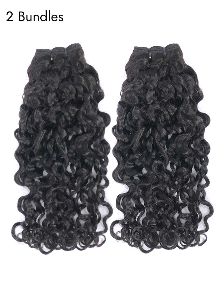 Raw Indian Curly Human Hair Extensions