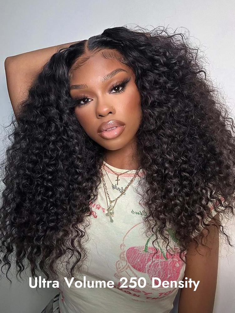 4x7 lace closure curly wigs