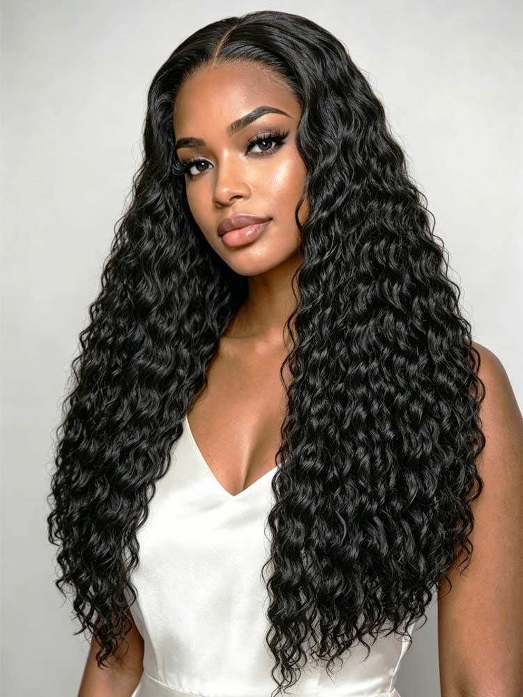 Pre cut 5x5 hd lace gluless wig
