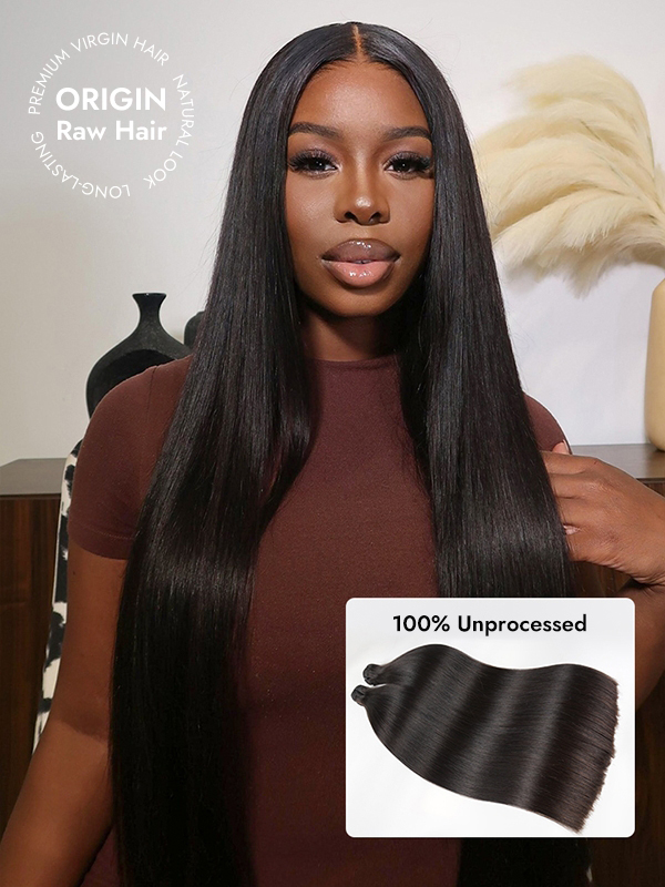12A Straight Human Hair Bundles