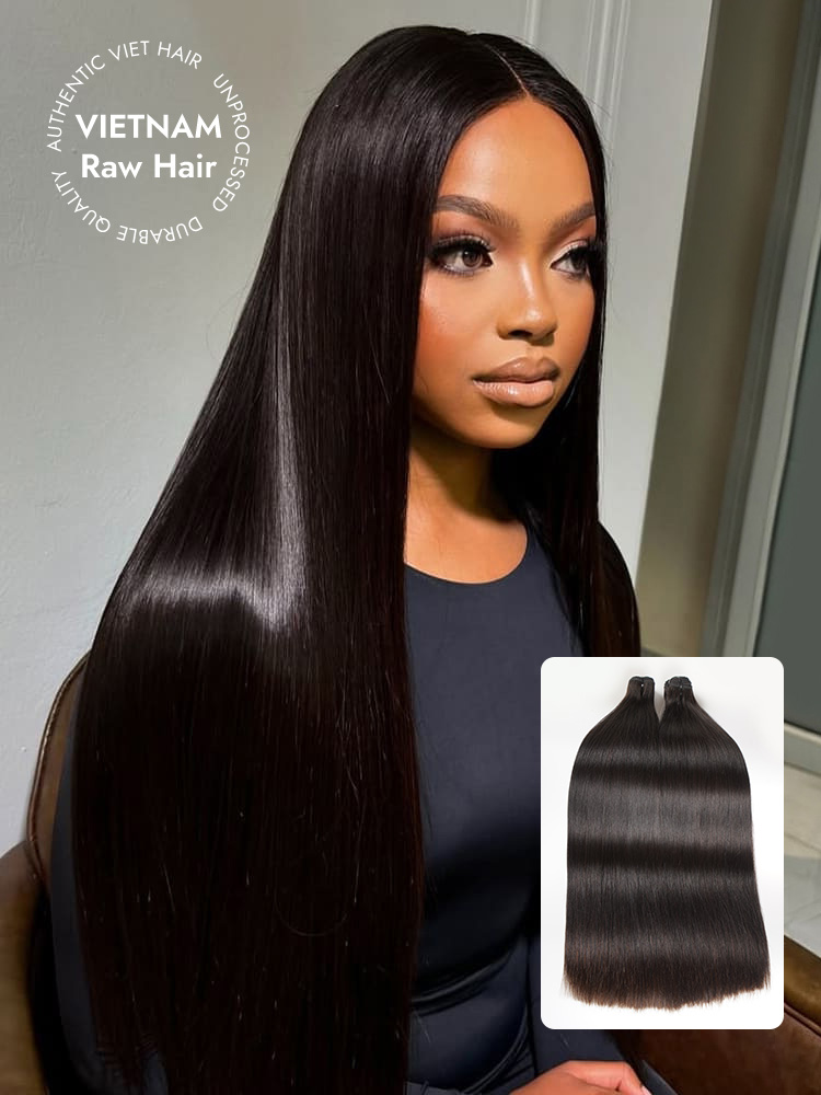 Raw Vietnamese Hair Bundles