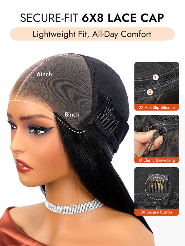 Glueless Body Wave Human Hair Wig