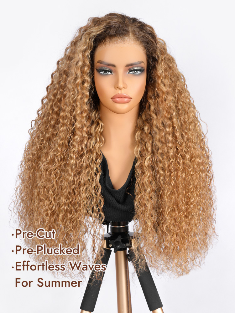 Balayage Highlights Human Hair Wigs