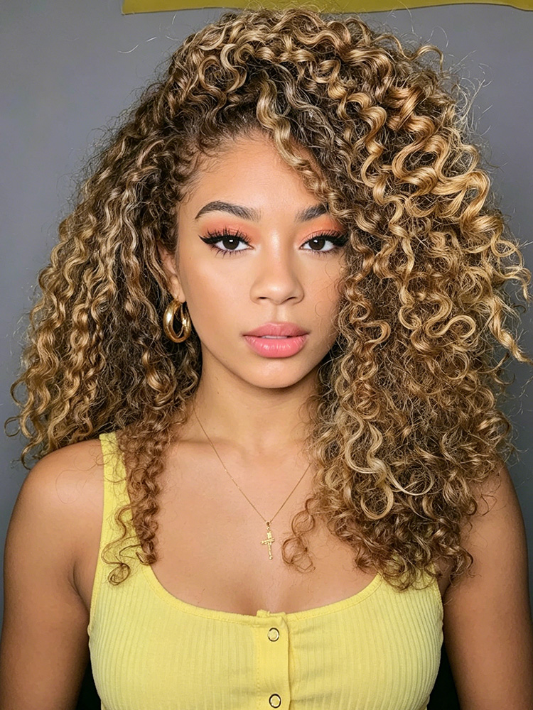 Highlight Curly Wig