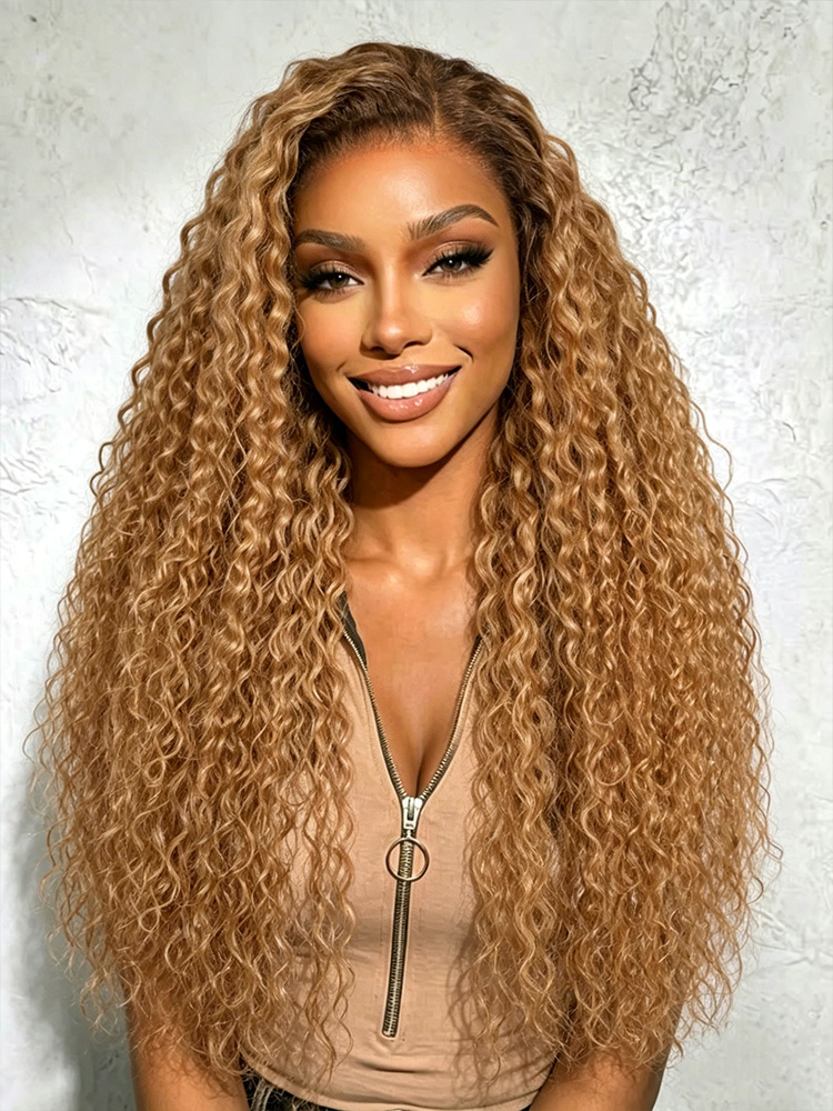 Balayage Highlights Water Wave Human Hair