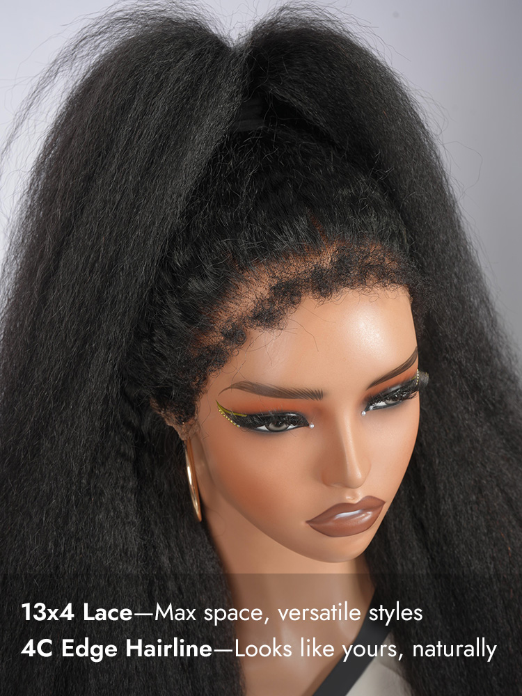 4C Edge Hairline 13x4 Wig