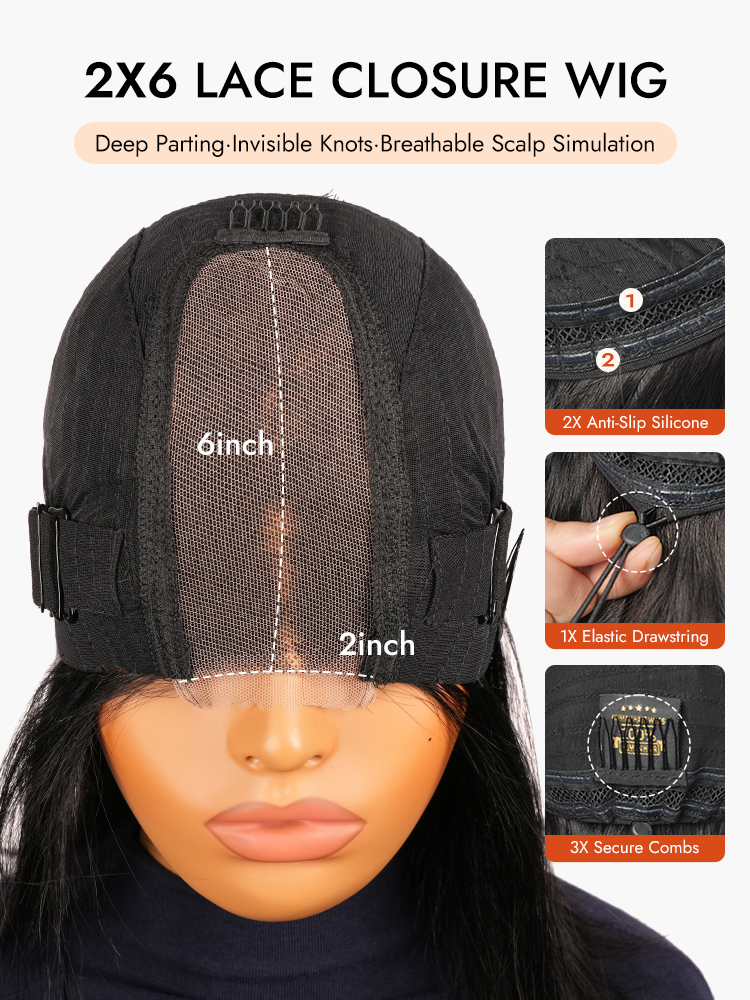 Ready To Go 2x6 HD Lace Closure