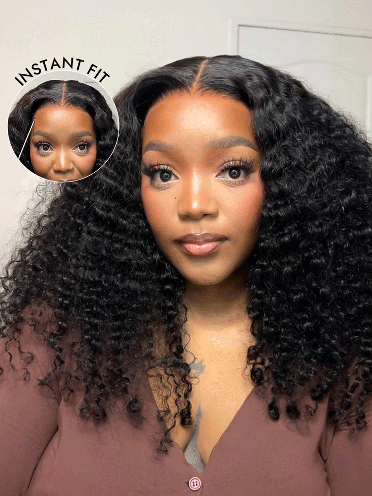 curly 250 full density wig