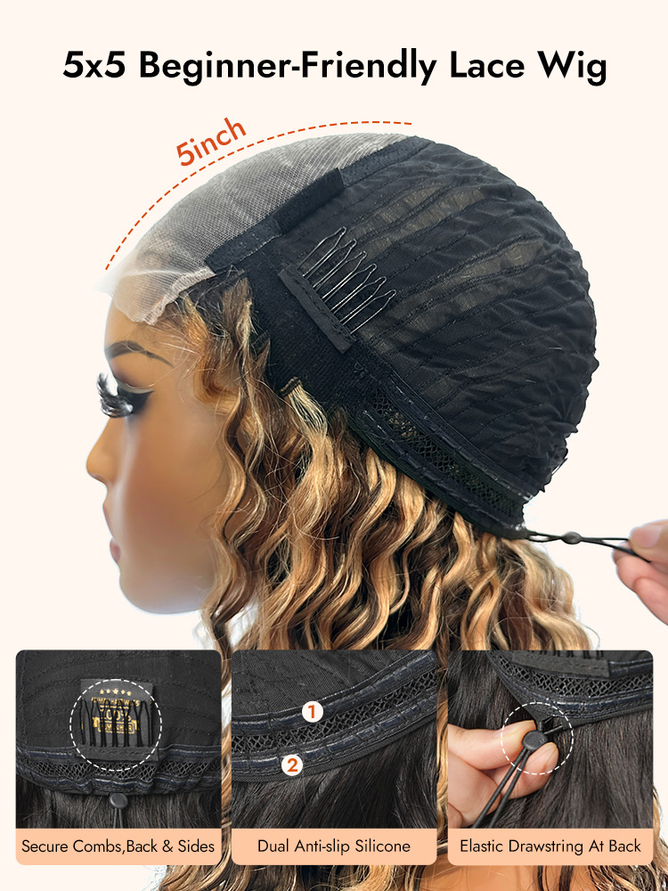 5x5 Ready And Go Wig