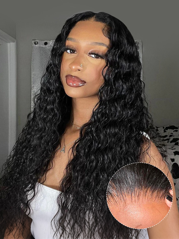 Water Wave Human Hair Wigs