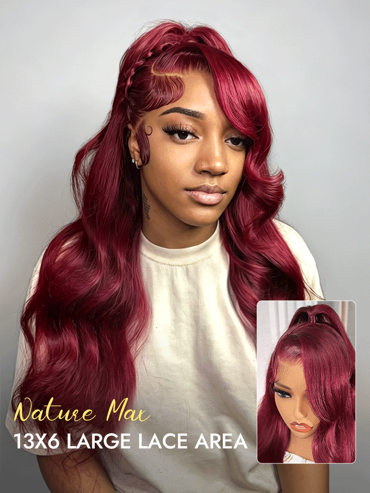 99J Body Wave Wig With 13x6 Lace Frontal