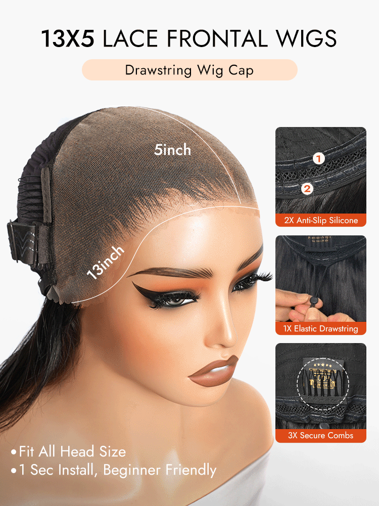 13x5 Lace Frontal Wigs