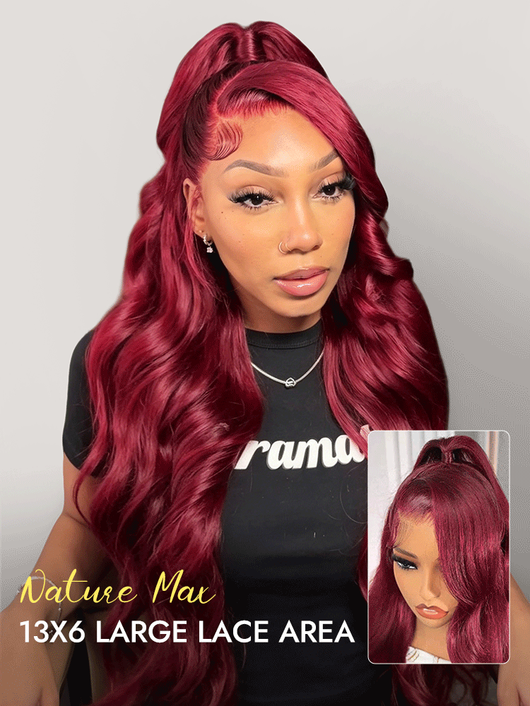 99J Body Wave Wig With 13x6 Lace Frontal
