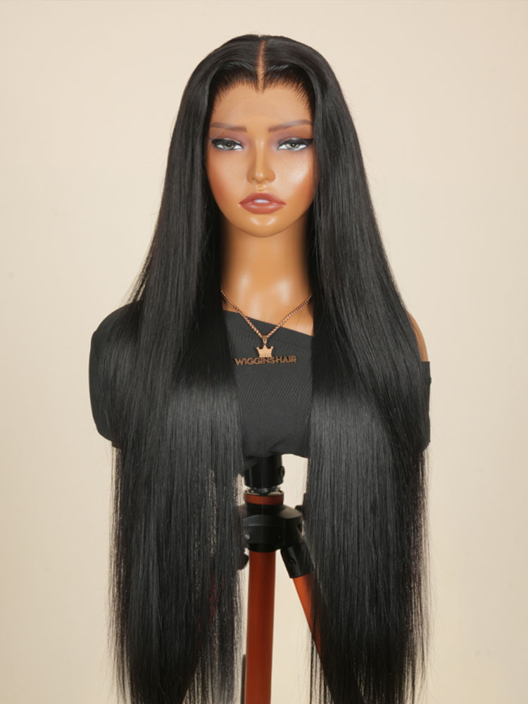 13x6 HD Lace Lagos Hairline Straight Wig  Middle Part