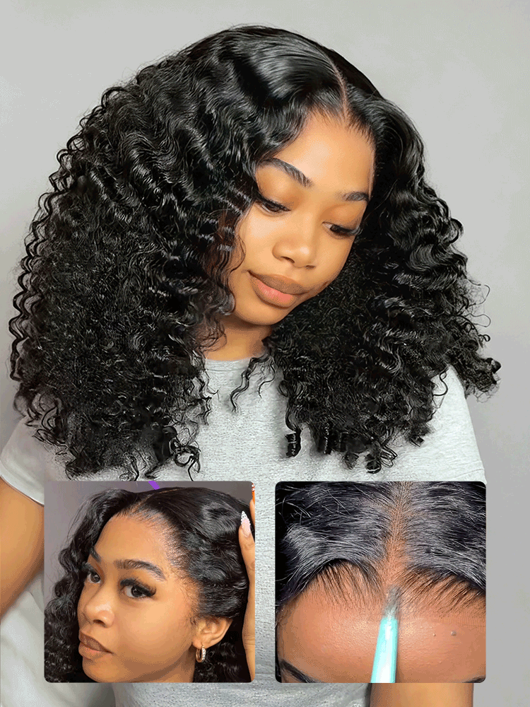 Bouncy Burmese Curls Glueless Lace Wig