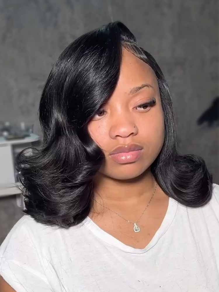 Pre-Styled Bouncy Wavy Wigs