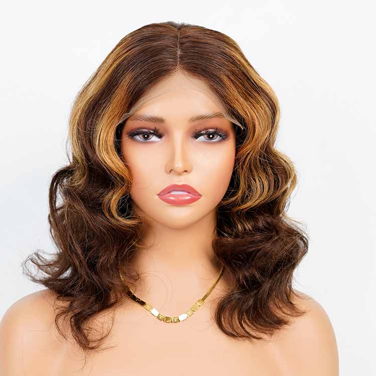 highlight color ready to go body wave wigs