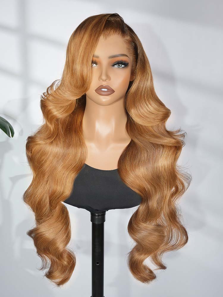 Lagos Hairline Brown Human Hair Wig