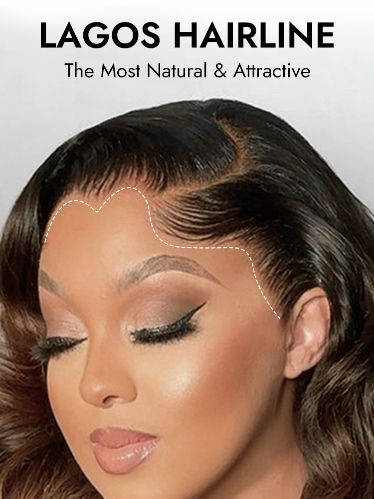 Lagos Hairline Loose Body Wave Ready To Go Wig