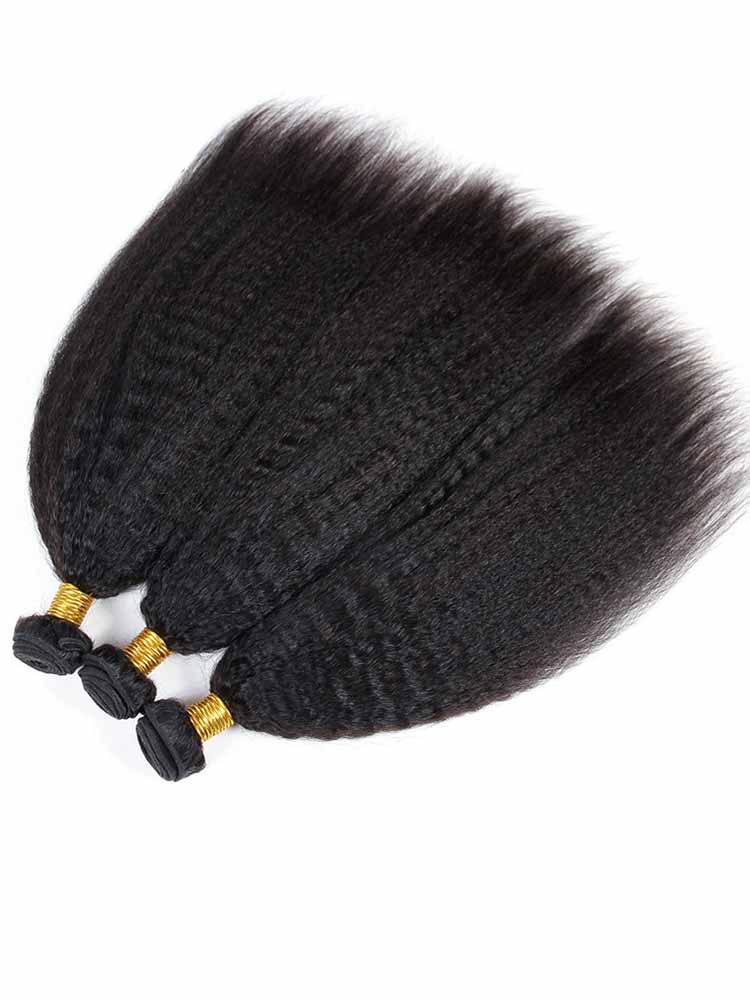 yaki hair 3bundles human hair 