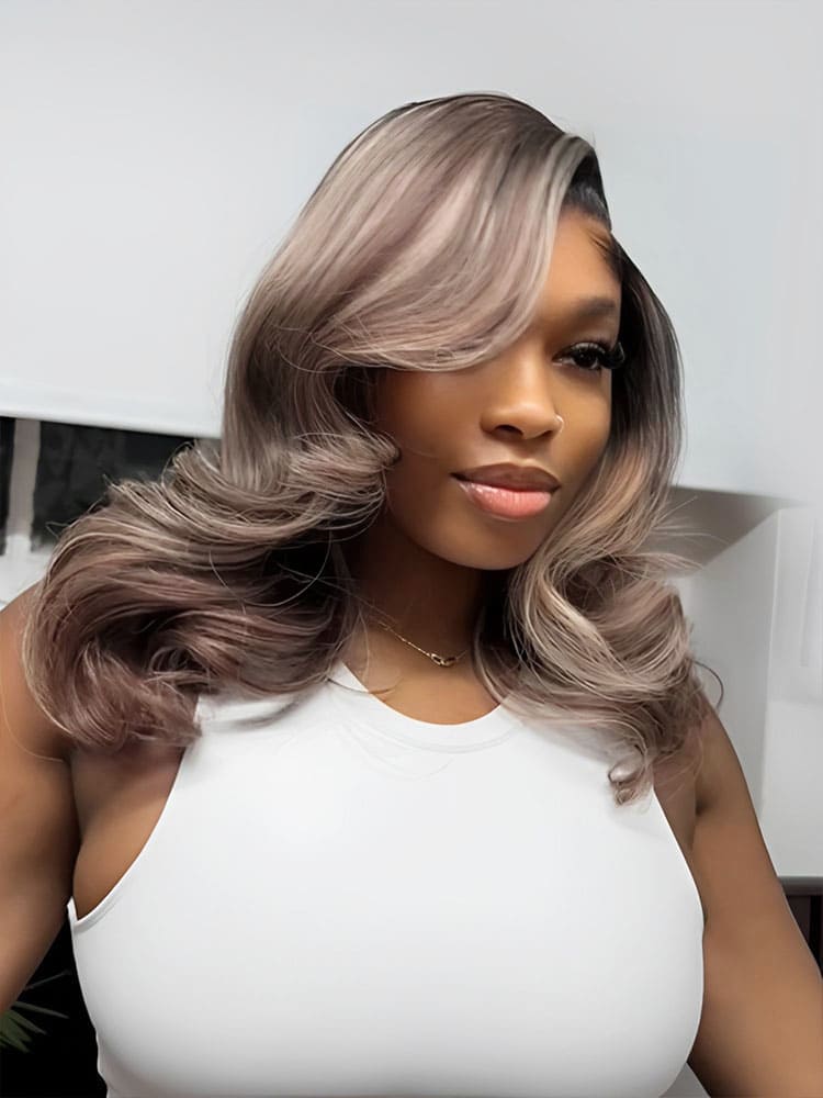 Brown Human Hair Wig