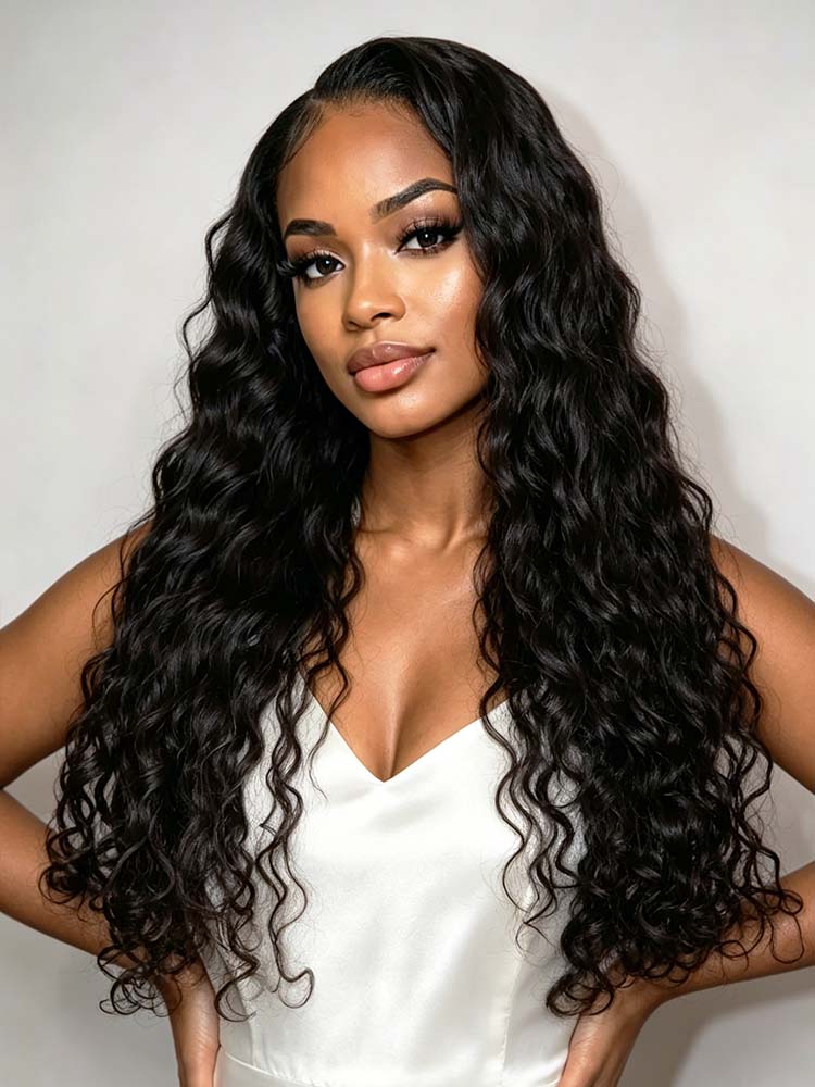 Side Part Loose Deep Wave Wig
