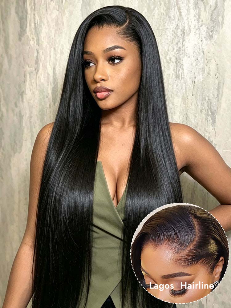 Lagos Hairline  Straight Hair Wig