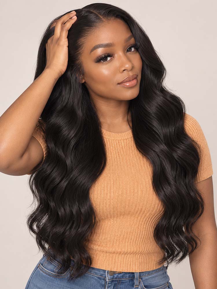 loose body wave hair wig