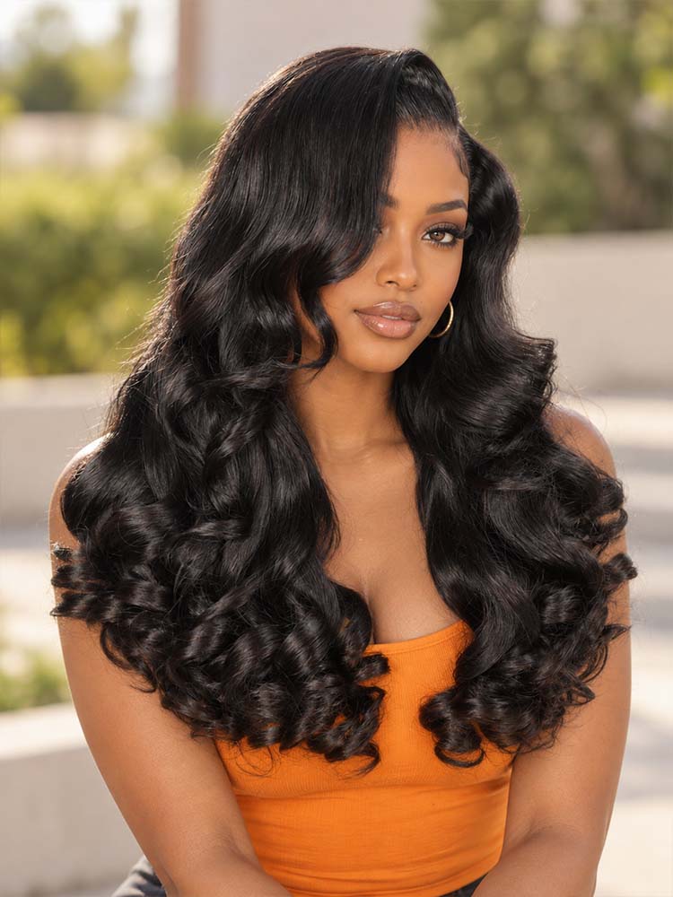 Loose Body Wave HD Wig Pre Plucked Hairline