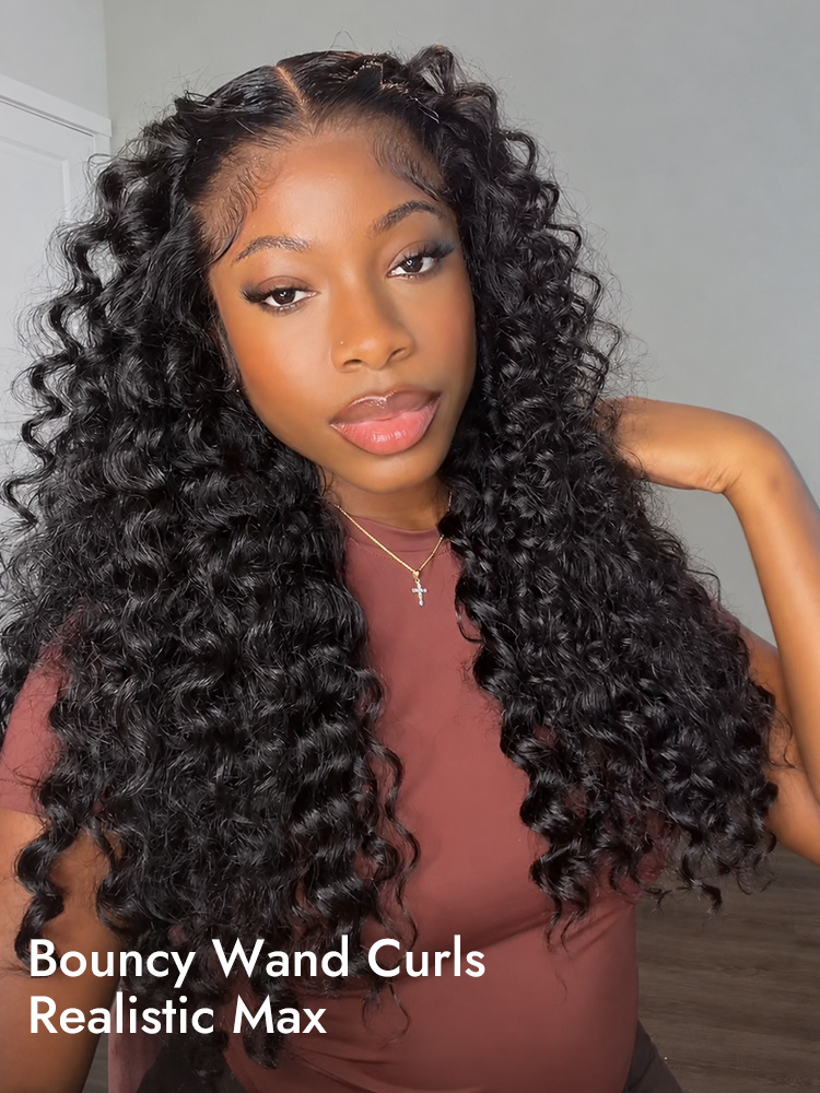 Wand Curling Wand Glueless Wig