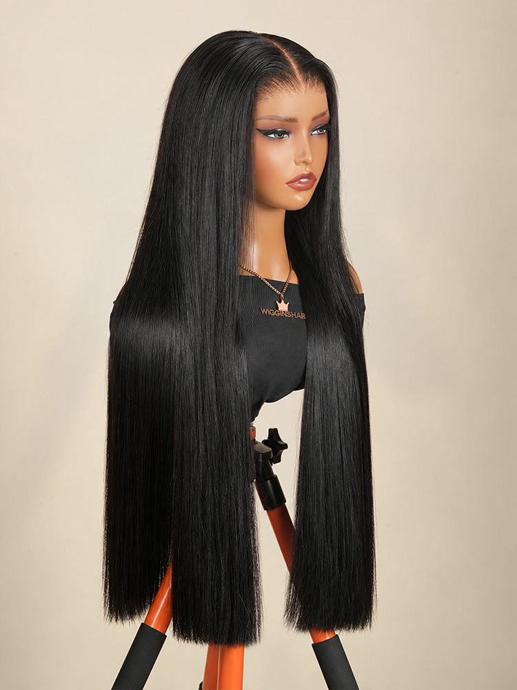 Double Drawn Straight hair wig