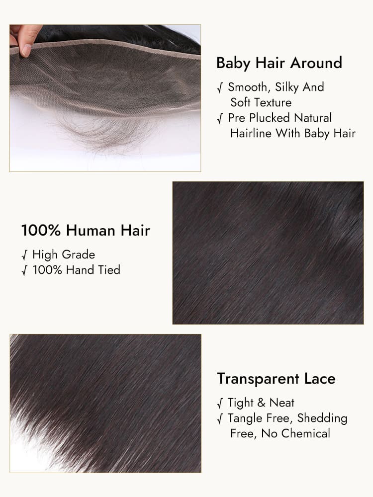 Straight Frontal Ponytail 