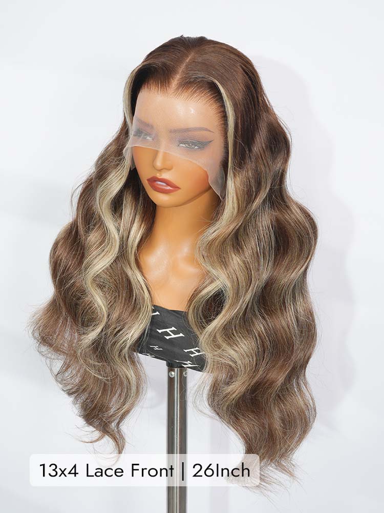 Pre-Plucked Hairline Lace Front Body Wave Wig