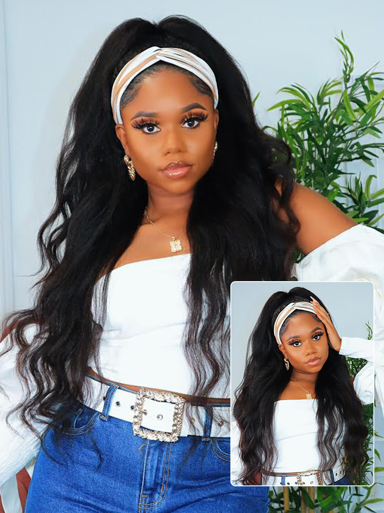 Body Wave Headband Wig