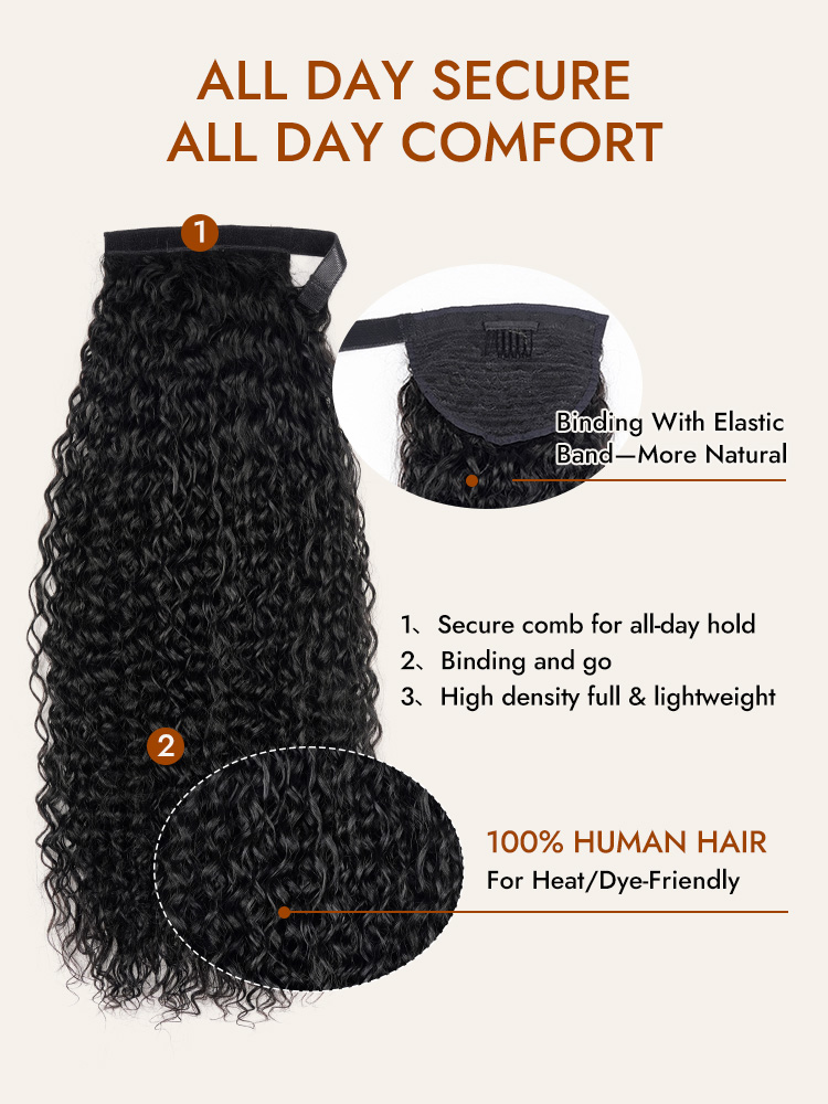 Curly Hair Ponytail Extension