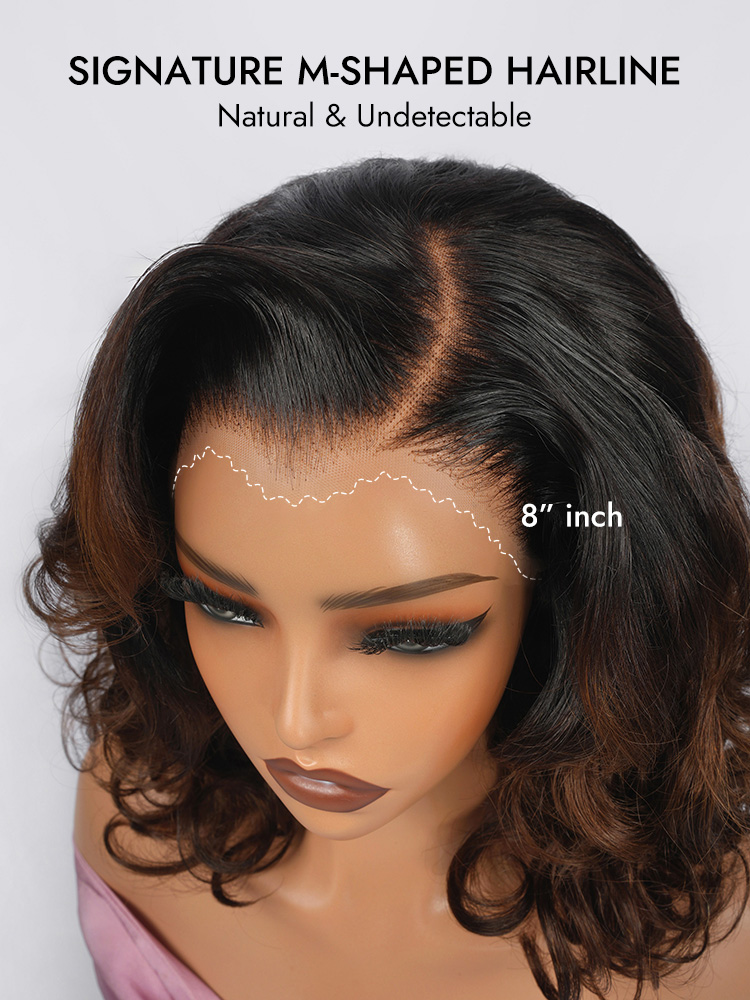 Short Ombre 6x8 Lace Wig