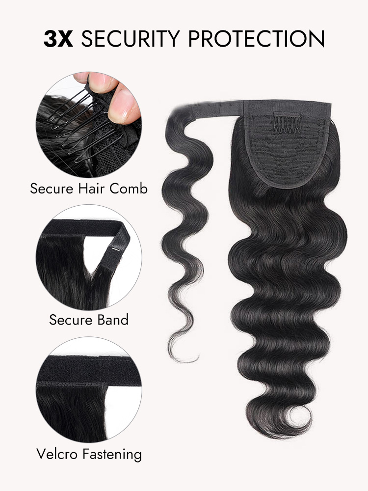 3x Ponytail Extension