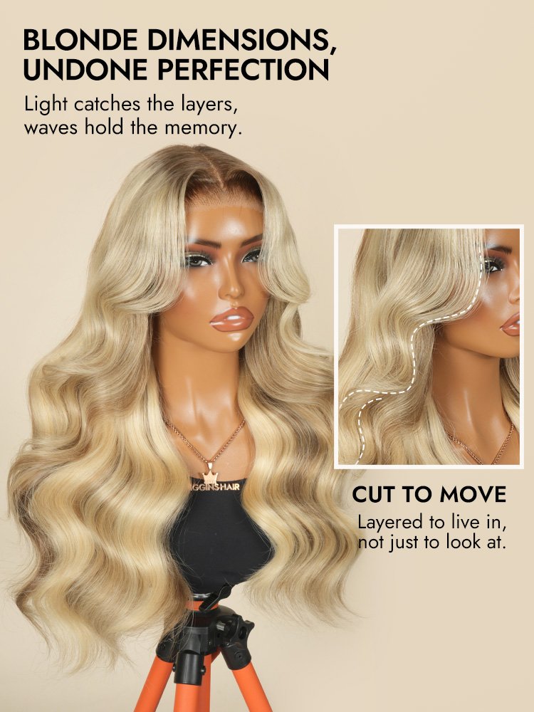 Blonde With Brown Highlights Layered Hair