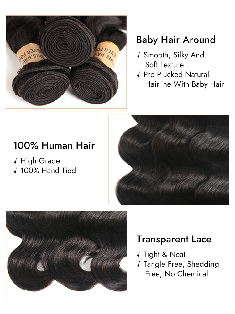 Body Wave 3 Bundles Human Hair